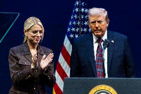 President Trump speaks at the religious liberty commission at DC?s Museum of the Bible