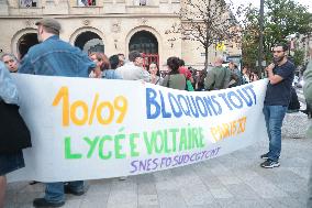 Paris Demonstration Preparations