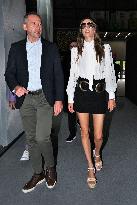 Alessandra Ambrosio visits MICAM - Milan