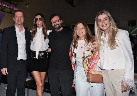 Alessandra Ambrosio visits MICAM - Milan