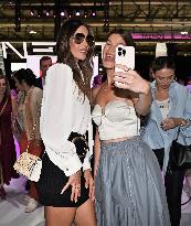 Alessandra Ambrosio visits MICAM - Milan