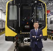 Hitachi opens railcar plant in Maryland