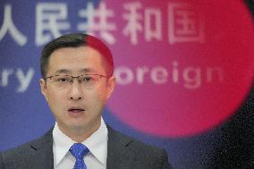 Chinese Foreign Ministry spokesman Lin