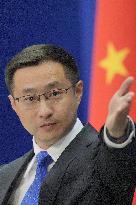 Chinese Foreign Ministry spokesman Lin