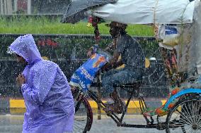 Monsoon Conditions Continue in India