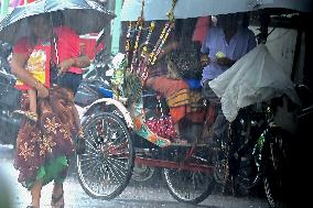 Monsoon Conditions Continue in India
