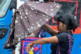 Monsoon Conditions Continue in India