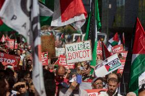 Pro Palestinian Protest - Brussels