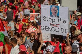 Pro Palestinian Protest - Brussels