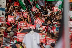 Pro Palestinian Protest - Brussels