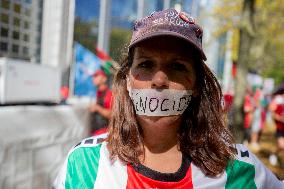 Pro Palestinian Protest - Brussels