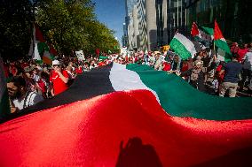 Pro Palestinian Protest - Brussels
