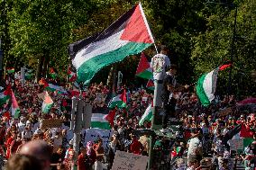 Pro Palestinian Protest - Brussels