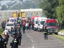 Atlacomulco Train And Bus Crash - Mexico
