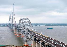 Changtai Yangtze River Bridge Opened To Traffic