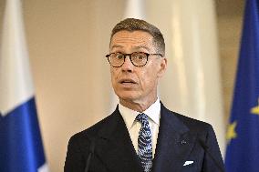 President of Poland Karol Nawrocki in Finland