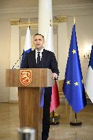 President of Poland Karol Nawrocki in Finland