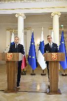 President of Poland Karol Nawrocki in Finland