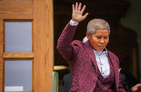 The so-called Queen of Canada Romana Didulo In Court In Swift Current - Canada