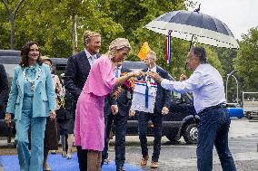 Royal Couple Visits Lelystad - Netherlands