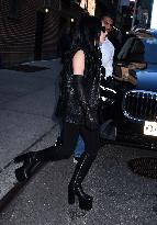 Lady Gaga Arrives At The Late Show - NYC