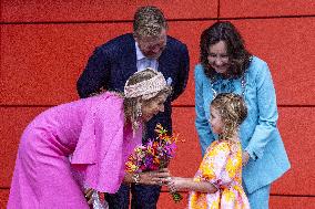 Royal Couple Visits Lelystad - Netherlands