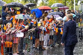 Royal Couple Visits Lelystad - Netherlands