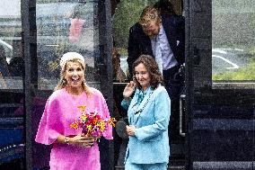 Royal Couple Visits Lelystad - Netherlands