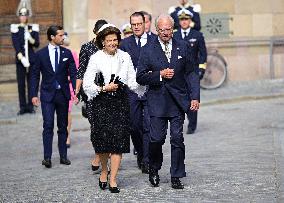 SWEDEN OPENING OF THE PARLIAMENT 2025