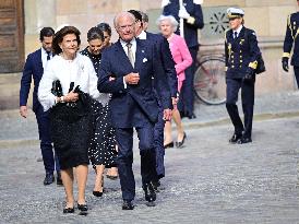 SWEDEN OPENING OF THE PARLIAMENT 2025