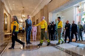 King Felipe VI At Royal Audience - Madrid
