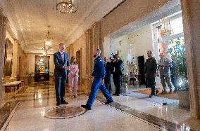 King Felipe VI At Royal Audience - Madrid