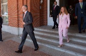 King Felipe VI At Royal Audience - Madrid