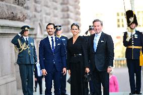 SWEDEN OPENING OF THE PARLIAMENT 2025