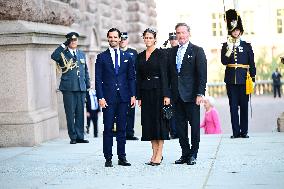 SWEDEN OPENING OF THE PARLIAMENT 2025