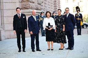 SWEDEN OPENING OF THE PARLIAMENT 2025
