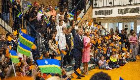 Royal Couple's Regional Visit To Flevoland - Netherland