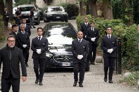 Giorgio Armani's Funeral Held Privately At The San Martino Church - Rivalta