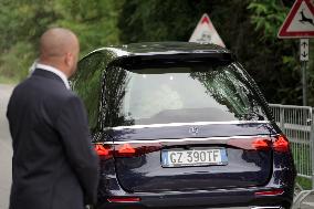 Giorgio Armani's Funeral Held Privately At The San Martino Church - Rivalta