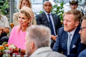 Royal Couple's Regional Visit To Flevoland - Netherland