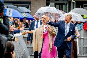 Royal Couple's Regional Visit To Flevoland - Netherland