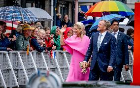 Royal Couple's Regional Visit To Flevoland - Netherland