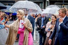 Royal Couple's Regional Visit To Flevoland - Netherland