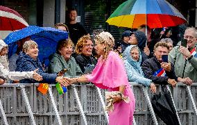 Royal Couple's Regional Visit To Flevoland - Netherland