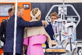 Royal Couple's Regional Visit To Flevoland - Netherlands