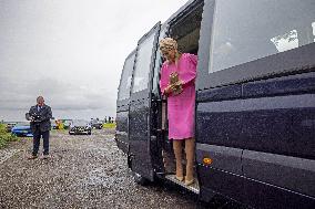 Royal Couple's Regional Visit To Flevoland - Netherlands