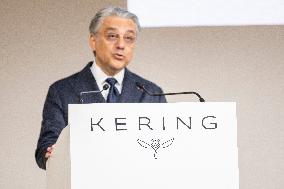Kering Shareholders’ Meeting - Paris