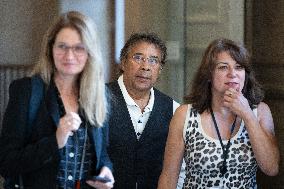 Laurent Voulzy visits the National Assembly - Paris