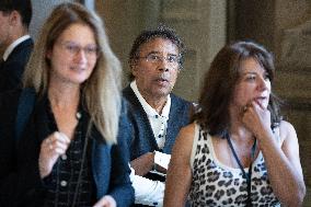Laurent Voulzy visits the National Assembly - Paris