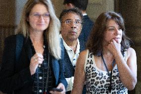 Laurent Voulzy visits the National Assembly - Paris